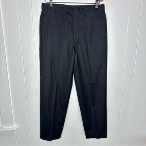 Vestimenta Spa Charcoal Wool Dress Pants Trousers